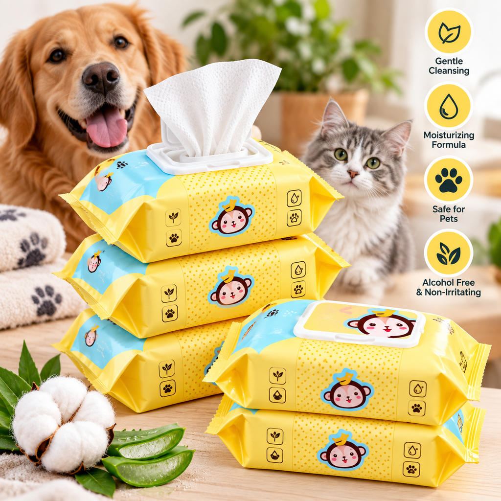 Pet Care Cleaning Wipes