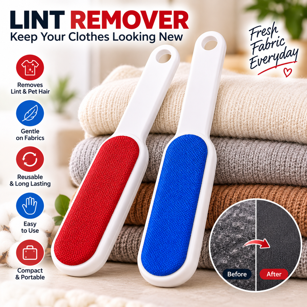 Pet Hair Lint Brush