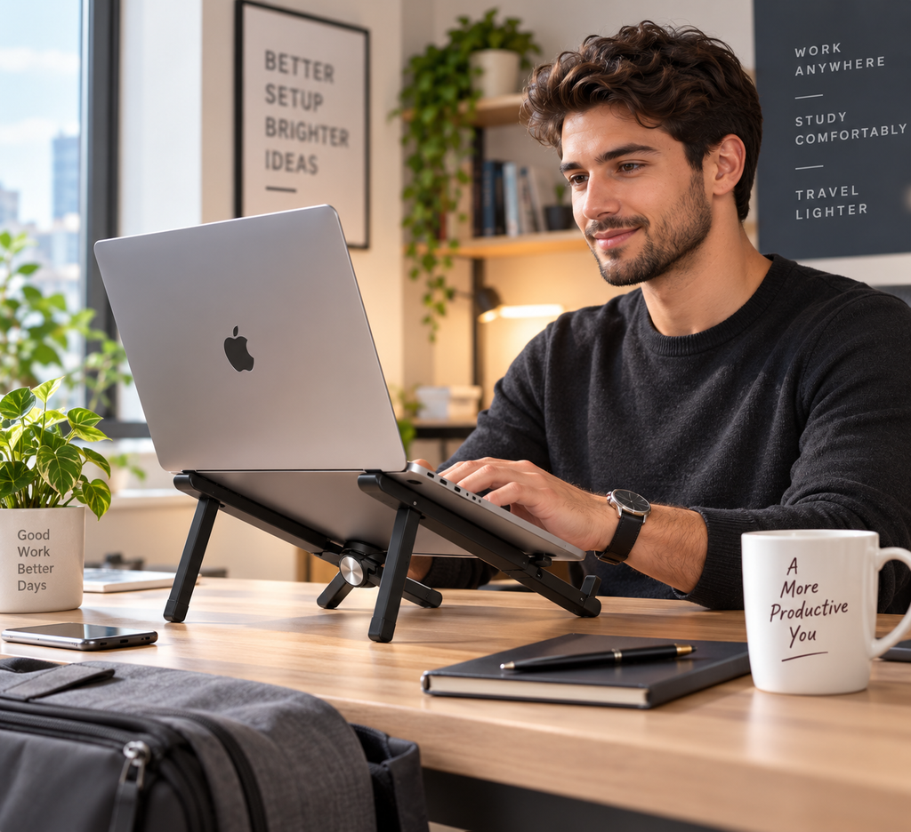 Foldable Adjustable Laptop Stand
