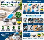2-in-1 Soap Dispensing Dish Brush