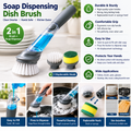 2-in-1 Soap Dispensing Dish Brush