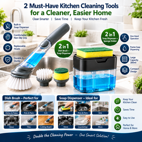2-in-1 Kitchen Cleaning Power Deal