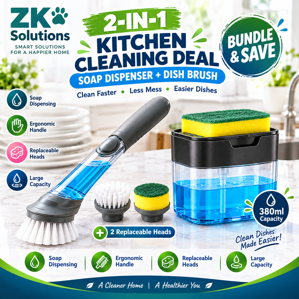 2-in-1 Kitchen Cleaning Power Deal