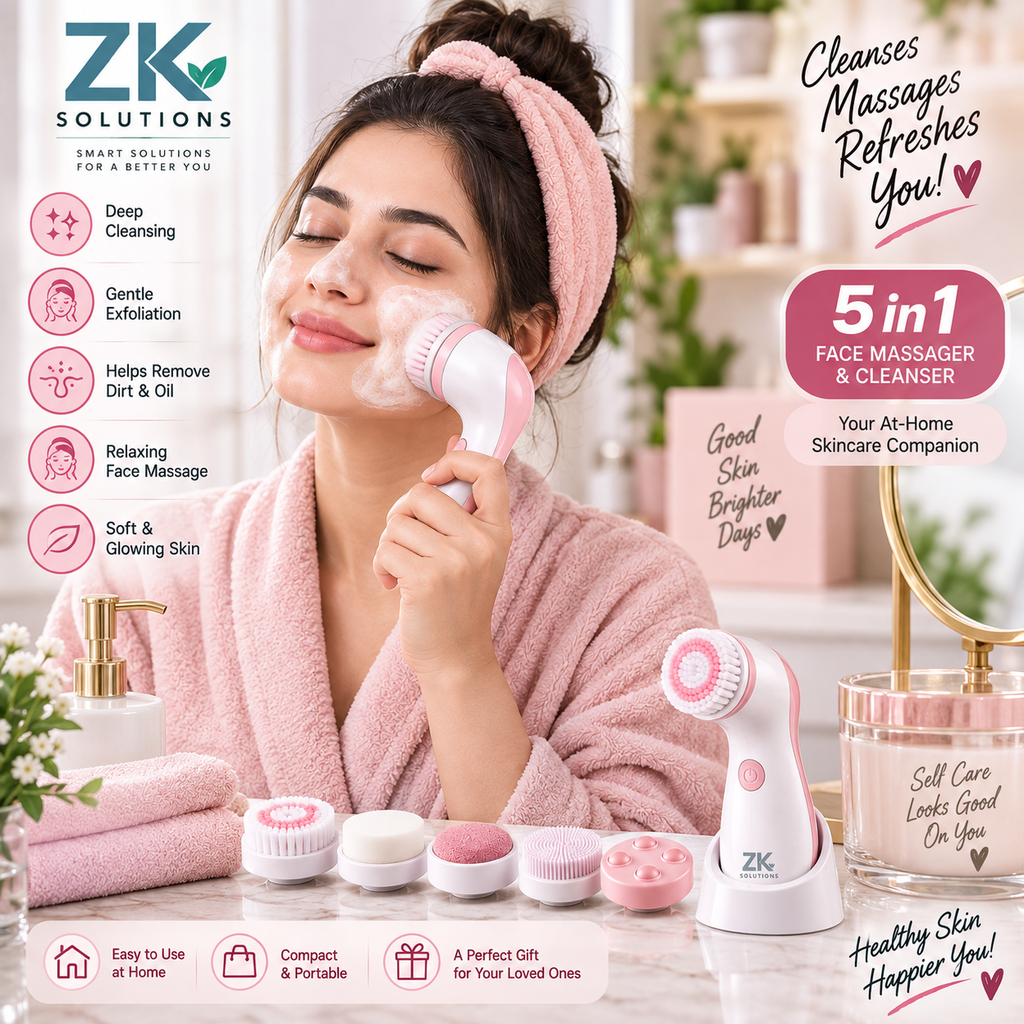 Face Cleansing & Massaging Brush