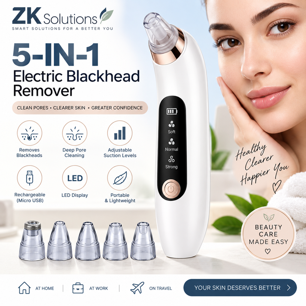 5-in-1 Electric Blackhead Remover