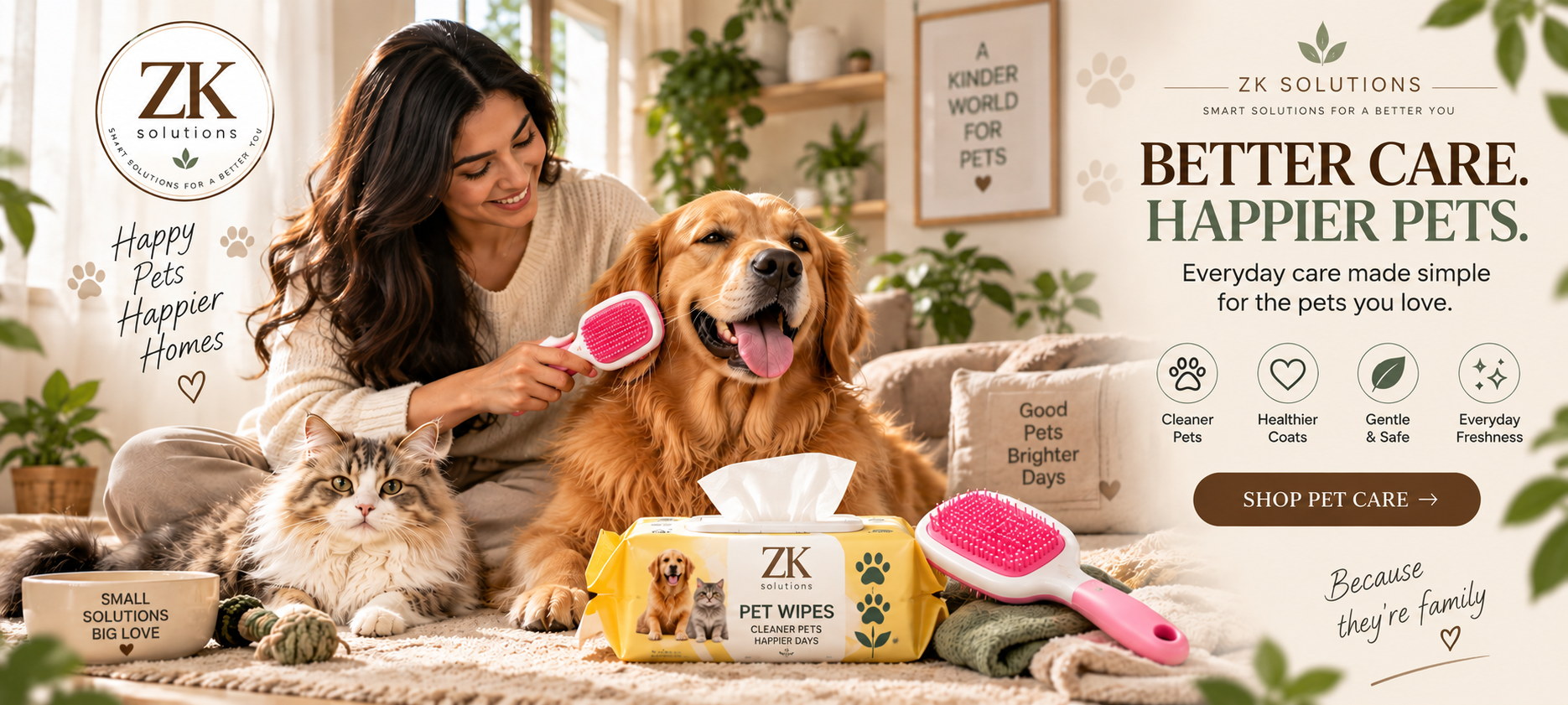 ZK Solutions — better care, happier pets